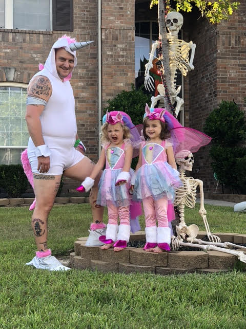 adult male dad unicorn